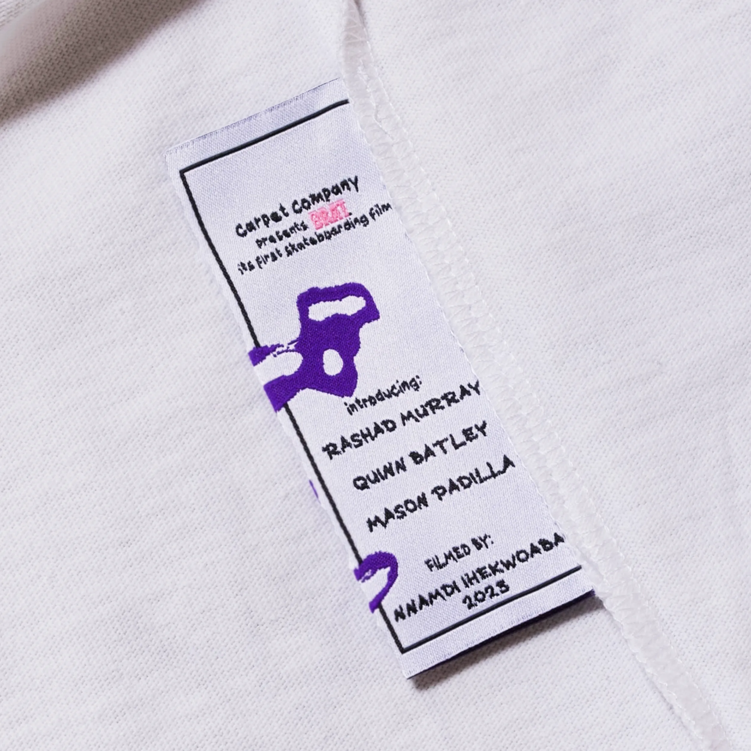 Carpet Co Brat Tee White