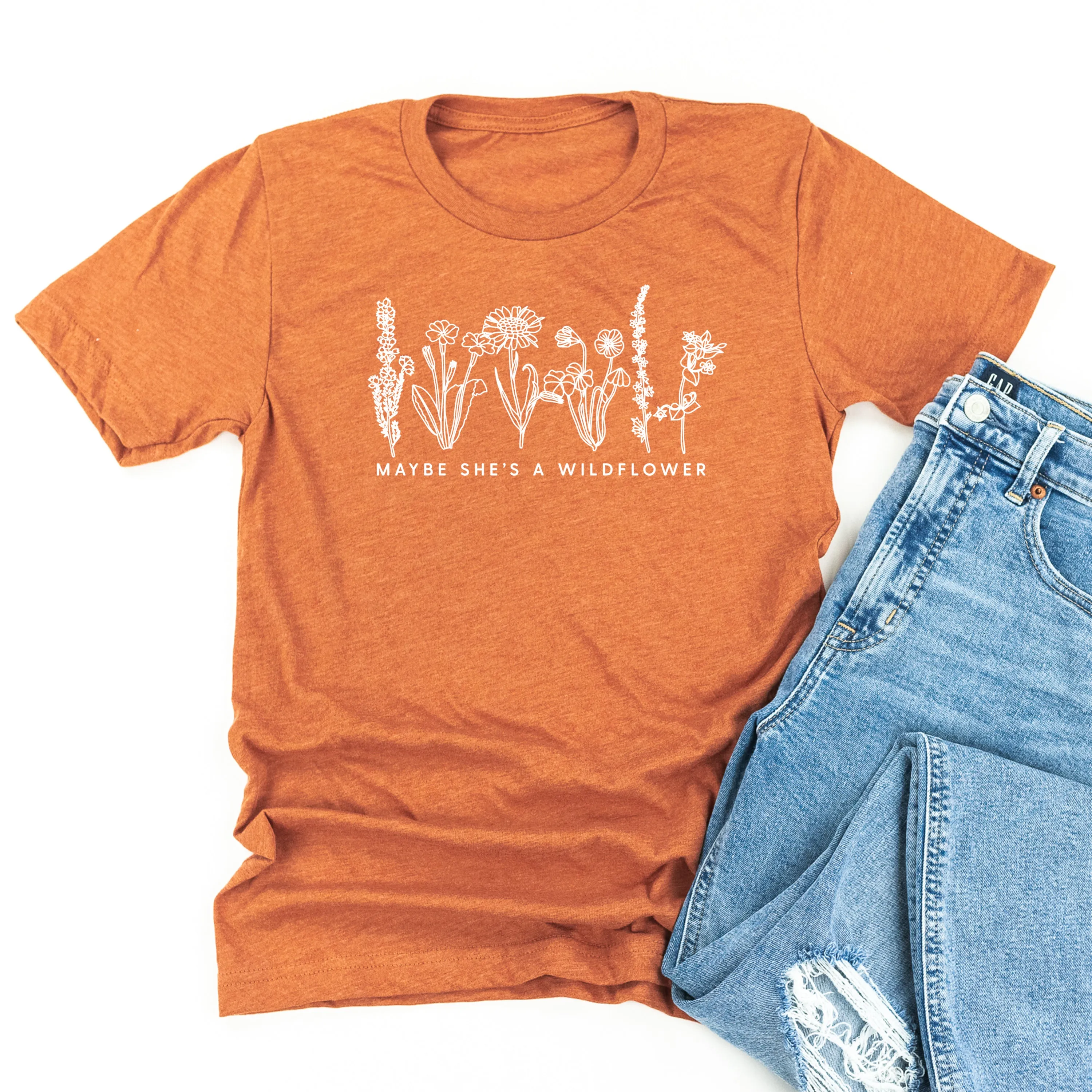 Maybe She's A Wildflower - Unisex Tee